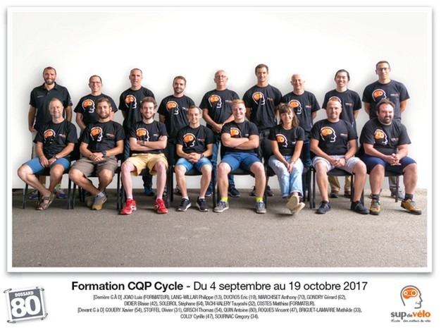 80 ème promotion : CQP Technicien Cycle