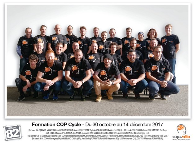 82 ème promotion : CQP Technicien Cycle