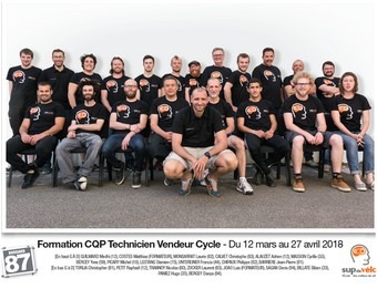 87 ème promotion : CQP Technicien Cycle